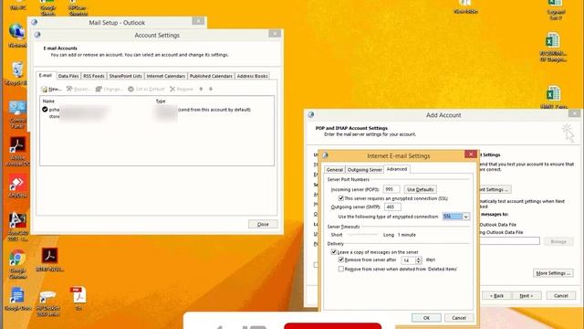 How to configure mail id in outlook @ 100% working outlook configuration смотреть онлайн