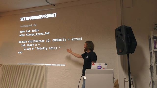 How to make a Netcat (with OCaml/MirageOS) - Oskar M Grande смотреть онлайн