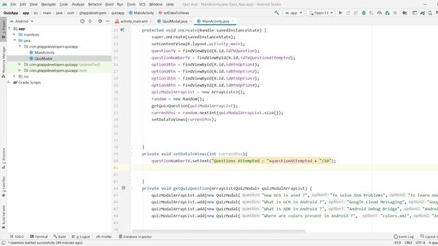 How to Make a Quiz App in Android? | GeeksforGeeks смотреть онлайн