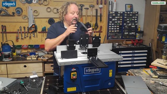 Scheppach stolní frézka HF50 смотреть онлайн