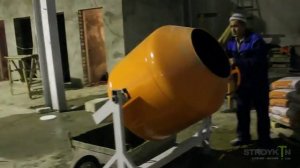 Как работает Бетономешалка СБР 500Н Лебедянь