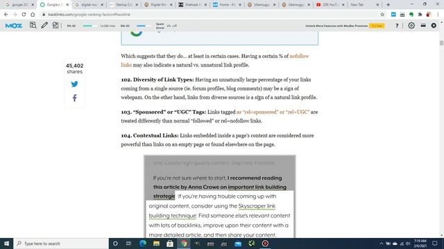 Google 200 ranking factors 2021| Backlink level factors | Seo ranking factor (Part 4) смотреть онлайн