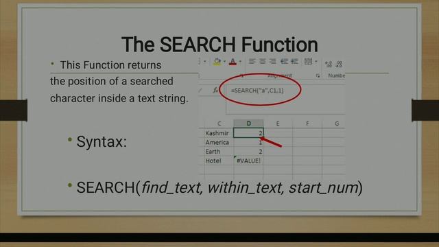 Excel 101- SEARCH Function & LEFT Function смотреть онлайн