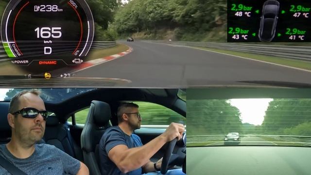 UNLOCKED VMAX! Audi RS e-tron GT on the Nürburgring! смотреть онлайн