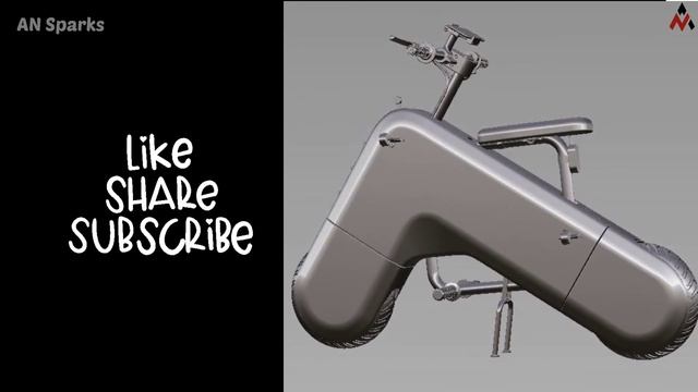 ZID Moped Concept | Second Generation Vehicle | Alexander Yamaev | Urban Mobility |