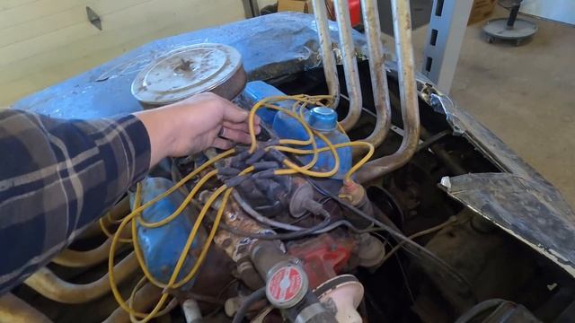 Ford V8 Powered Dual Track Drag Racing Snowmobile - Will It Run after 20+ Years? смотреть онлайн