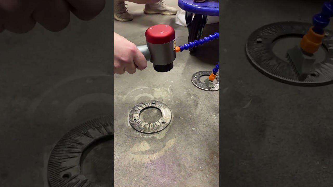 Очистка металла от ржавчины аппаратом KDM⚙️ смотреть онлайн