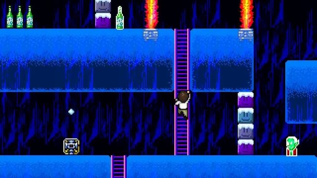 Angry Video Game Nerd Adventures - Blizzard of Balls (No Damage walkthrough) смотреть онлайн