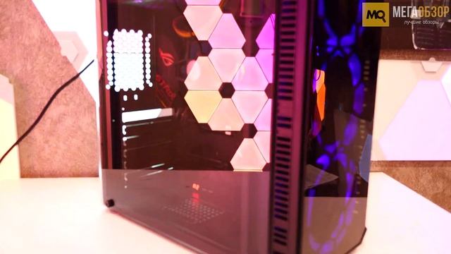 Hiper HG-C103RGB EREBOS обзор. Недорогой корпус с подсветкой и стеклом смотреть онлайн