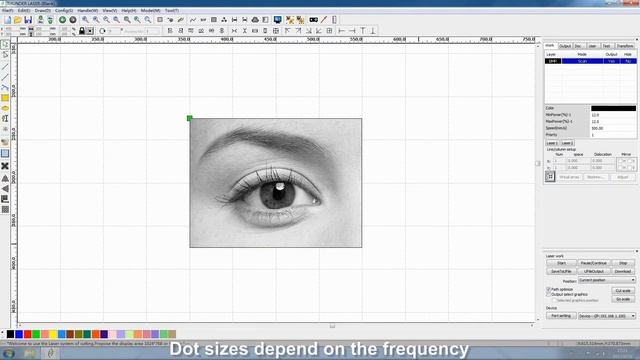 laser engraver advanced tutorial 09—the skill of RDwork BMP setting смотреть онлайн