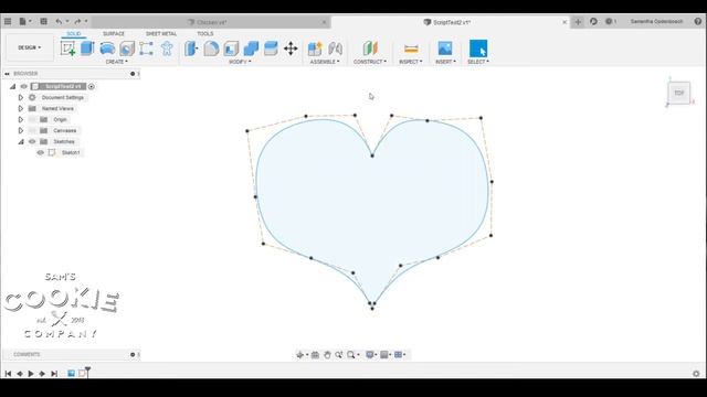 Fusion 360 Adding Wall Labels on a Cookie Cutter Tutorial смотреть онлайн