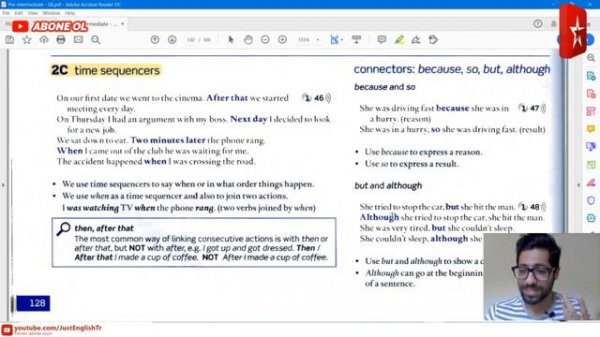 Pre-Intermediate Lesson 6: Time Sequences & Connectors - Live Class