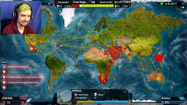 FIGHT FOR VIRALITY | Plague Inc. Evolved Multiplayer #2 смотреть онлайн