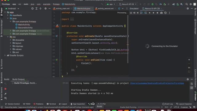 Android studio - add button and set event onclick listener. смотреть онлайн