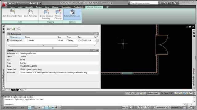 External Reference Faded Display смотреть онлайн