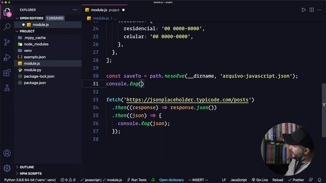 O que e JSON? (Exemplos com Python e Javascript) смотреть онлайн