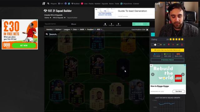 CUCURELLA Review & Squad Builder - FIFA 21 смотреть онлайн