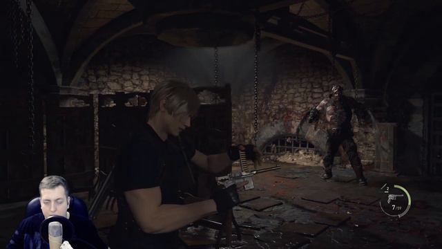 ЧЕКНУТЫЙ СТАРИКАШКА прохождения Resident Evil 4 Remake смотреть онлайн