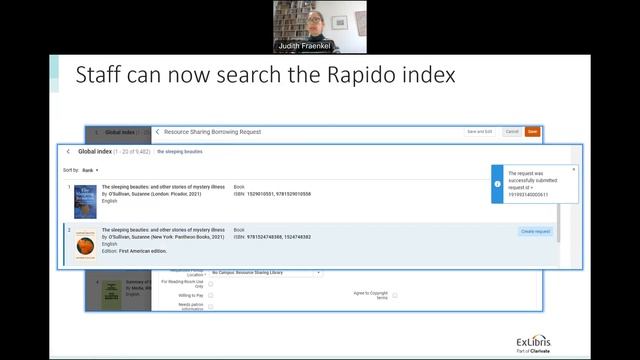 Rapido Resource Sharing Monthly Update November 2022