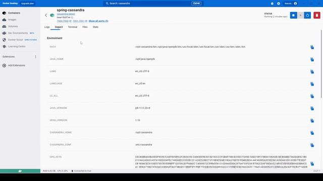Spring and Cassandra | Cassandra Setup on Local using Docker Desktop | Step-by-Step Guide смотреть онлайн