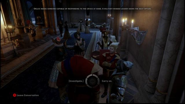Dragon Age - Inquisition: "Cullen at the Palace" ALOT of People Want Him! (7th Convo) смотреть онлайн