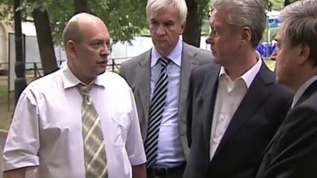 Собянин в Измайловском парке