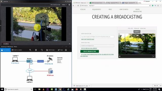 How to embed IP camera into a Web Page смотреть онлайн