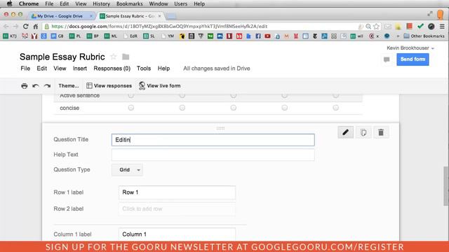 Tips for Teachers: Using Google Forms for Grading Rubrics смотреть онлайн