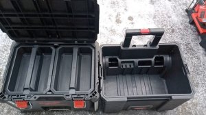 Сравниваю системы Milwaukee PACKOUT и Keter GEAR MOBILE CART  нижние ящики с колёсами моё мнение .ю