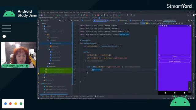 Navegación en Jetpack Compose смотреть онлайн