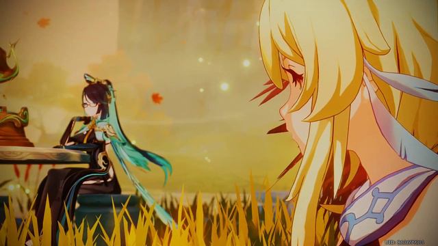 Aether and Lumine meet again | Xianyun story quest cutscene | Genshin Impact смотреть онлайн
