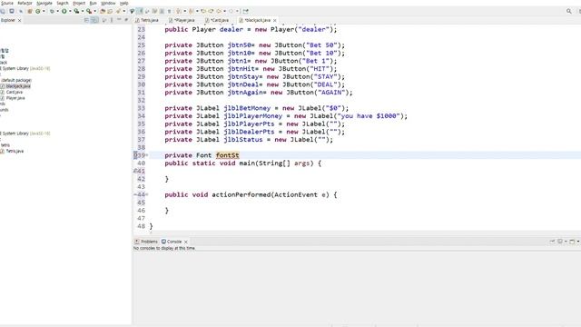 hello BlackJack src Player java Eclipse IDE 2021 12 10 22 30 51 смотреть онлайн