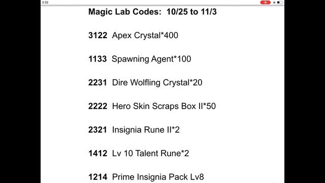 Magic Lab ALL CODES Castle Clash Event смотреть онлайн
