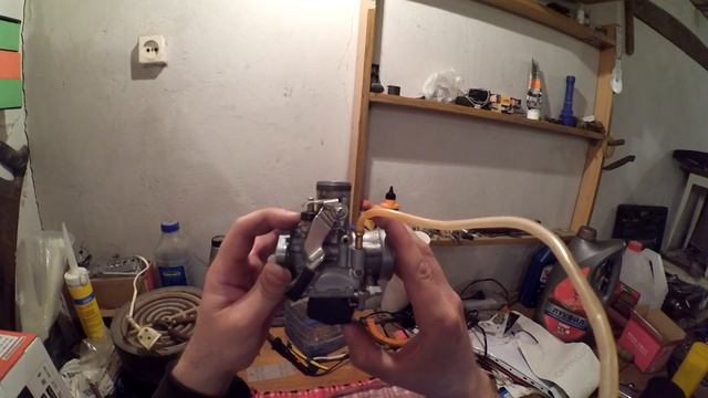Течет Карбюратор питбайка BSE 125 MX.Чистка карбюратора Mikuni VM 22 смотреть онлайн