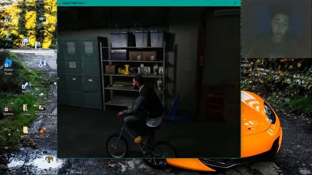гта 5 делаем трюки на BMX за франклина GTA V смотреть онлайн