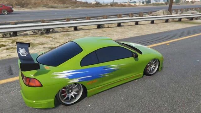 Все машины из разных фильмов Форсаж в GTA ONLINE смотреть онлайн