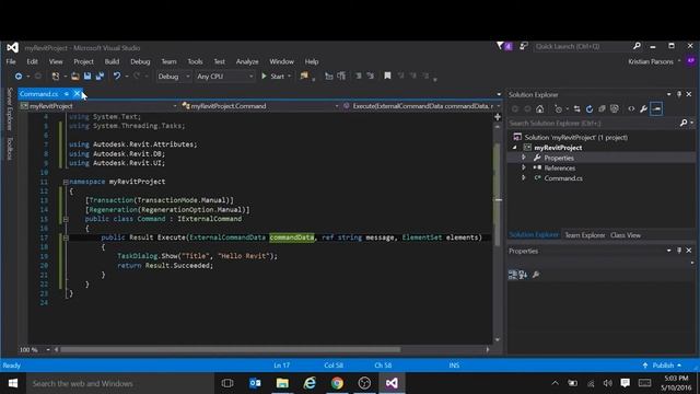 Revit API 01 - Setting Up A Project From Scratch смотреть онлайн