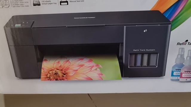 Unboxing Epson L121 & Brother T220 | New Epson L121 Review | Brother Dcp-T220 All-in One | Subtitle
