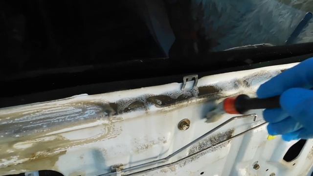 Honda  Partner (жизнь хонды партнёр) виброизоляция двери.