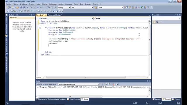 How to Create Login Form using vb.net and SqlServer Database смотреть онлайн