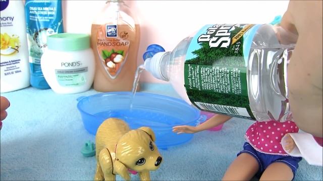 Кукла Барби – Моет Своего Щенка!!! Splish Splash Pup. Barbie. Игрушки для Девчонок. Барби Мультик смотреть онлайн