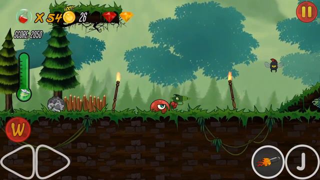 Red Ball Rush - Level 1-6 смотреть онлайн