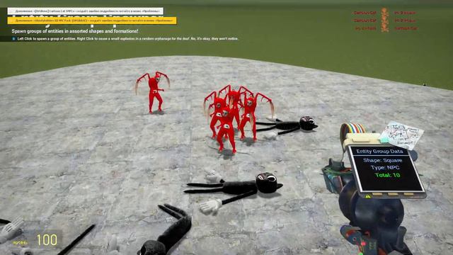 💛CARTOON CAT VS ALL MOB GMOD/ Trevor Henderson/ Slend Ytubbies/ GMOD RAGDOLLS 💛