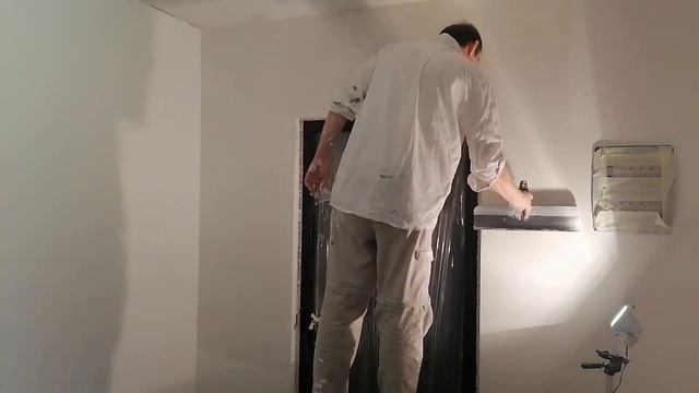 Процесс шпаклёвки стен под покраску Ротбанд Пастой. Как шпаклевать стены под покраску Rotband Pasta смотреть онлайн