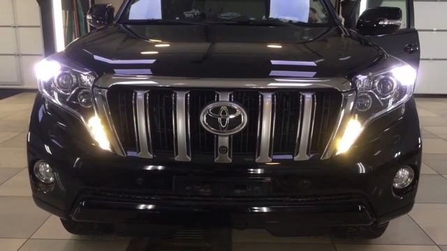 Установка LED Optima Light в авто Toyota LC Prado 150 смотреть онлайн
