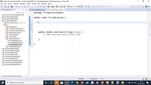 VIDEO#39--JAVA STRING PROGRAMS PART1 MARCH30 2021 смотреть онлайн
