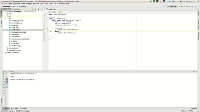 Java basics: if, else if, else смотреть онлайн
