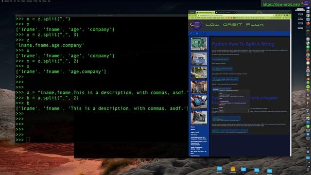 Python - How To Split A String смотреть онлайн