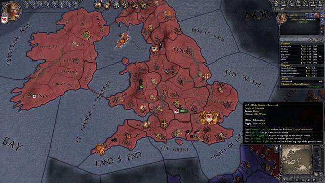 Let's play CK2 - Suebi Britannia - Part 45 (Crusader Kings 2) смотреть онлайн
