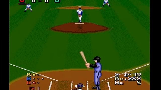 Power League for the PC Engine (aka World Class Baseball) gameplay смотреть онлайн